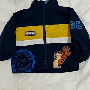Vintage Disney Winnie the Pooh 100 Acre Collec Kids Jacket Boys Size 12 Months